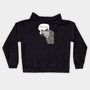 Pablo Neruda Kids Hoodie